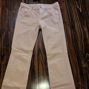 Corduroy pink pants